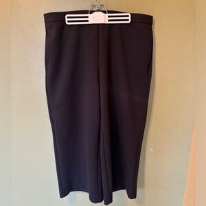 Ann Taylor Black Wide Leg Lounge Pants